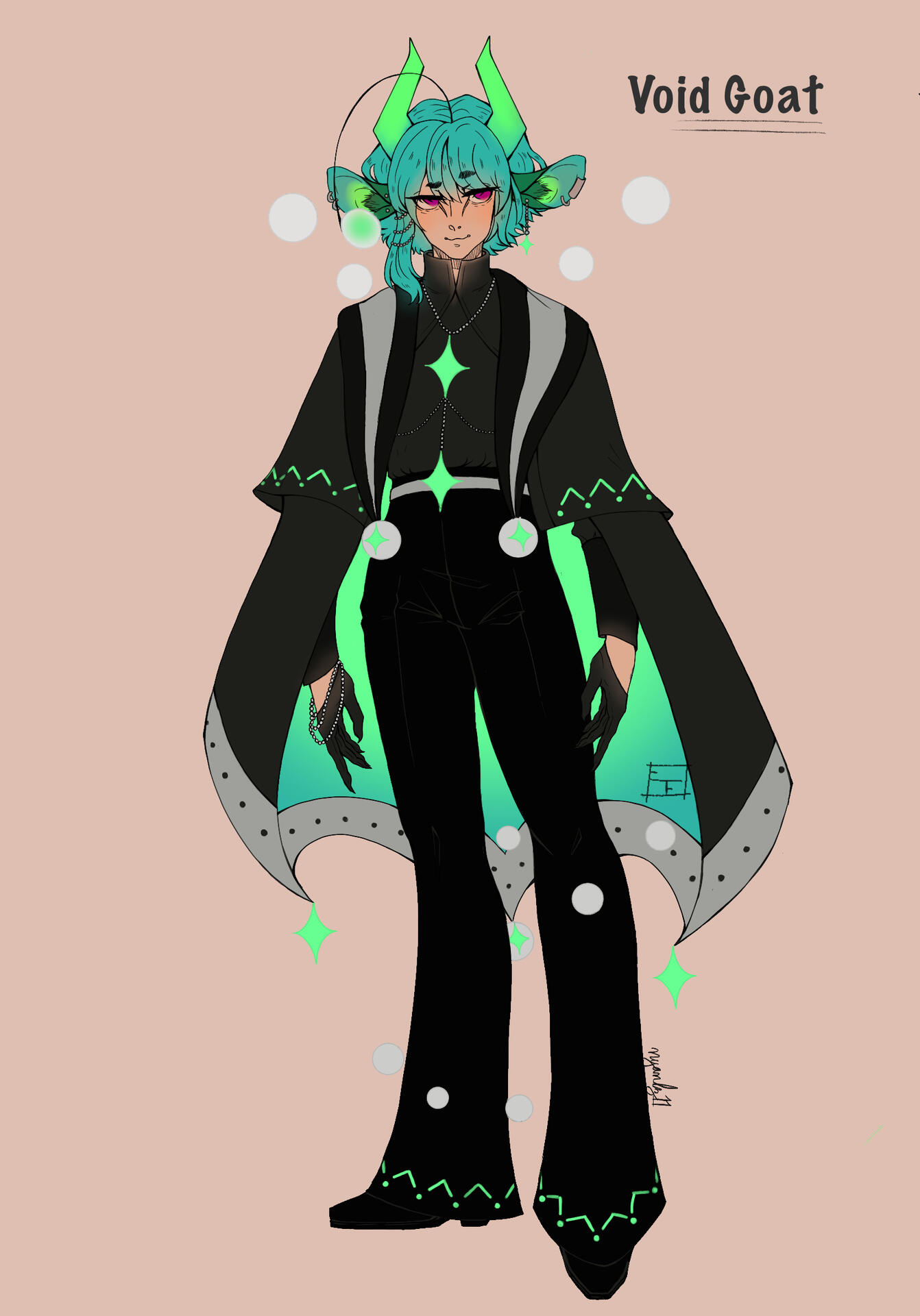 Void Goat Character Design